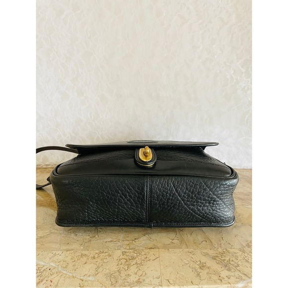 Dooney AND Bourke Equestrian black color small messenger crossbody/shoulder bag - Picture 6 of 10